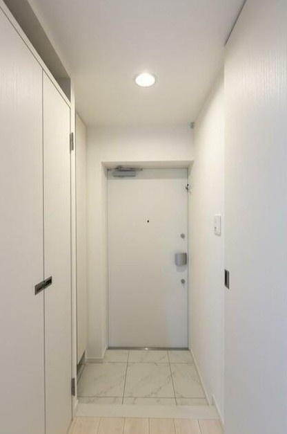コンフォリア桜上水の玄関