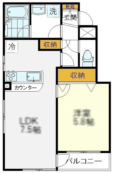 【間取り】 | デュエットM