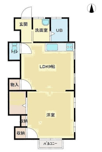 ドミール東芦屋の間取り