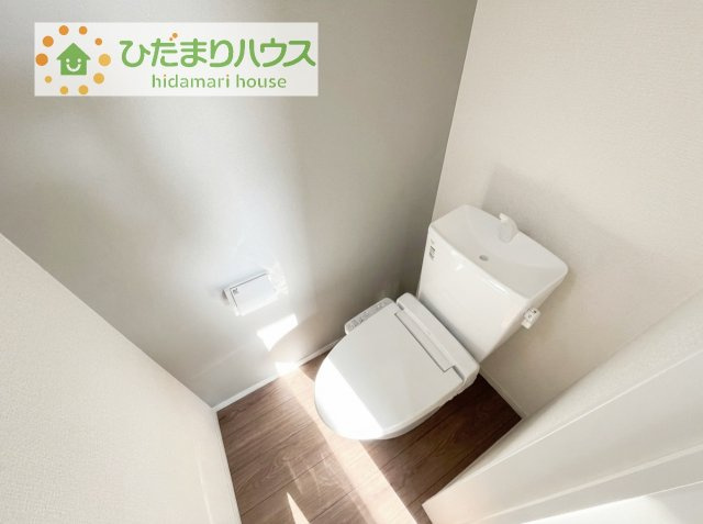 【トイレ】 | 取手市宮和田15期　新築戸建　1号棟 | トイレは1F、2F共に完備！取り合いになることがありませんね(^^)/