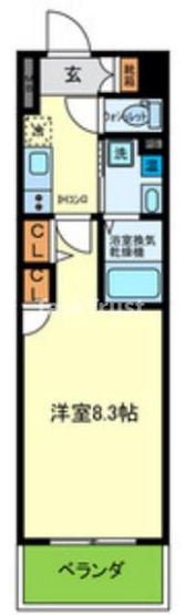 【間取り】 | ブランシュ京橋