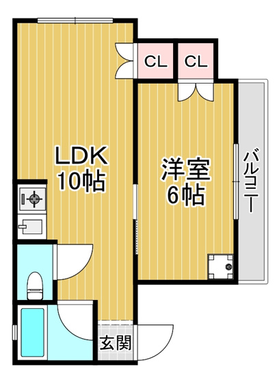 【間取り】 | ハイム510