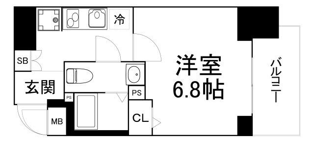 【間取り】 | エグゼ大阪城イースト