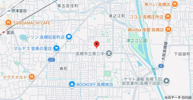 メゾンドカルム如是の地図