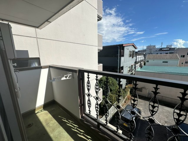 コーポタナカのバルコニー