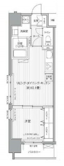 【間取り】 | ダイイチフレア川崎 | 間取りです。