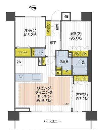 イニシア東京五反野の間取り|ドキドキの新生活も、安心してスタート。ぴったりの住まいを見つけませんか？クランディアが一緒に住まい選びをサポートします‼　まずは、お気軽にお問合せください　＃クランディア
