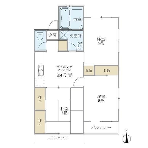 ドミール久我山の間取り
