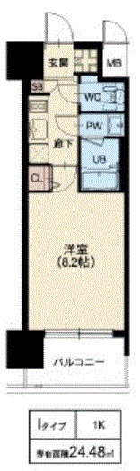 スプランディッド十三本町の間取り
