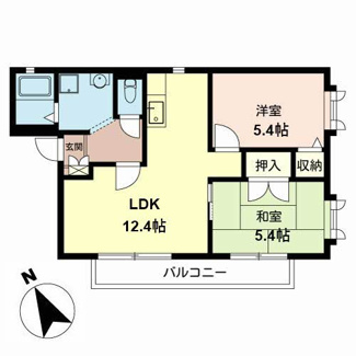 【間取り】 | フラッツ諏訪森