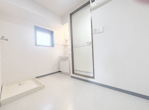 熊本市東区健軍３丁目の賃貸マンションの独立洗面台|独立洗面台です