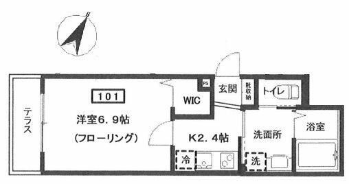 エリシアン三軒茶屋の間取り