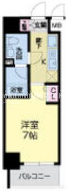 ルクレ新町レジデンスの間取り