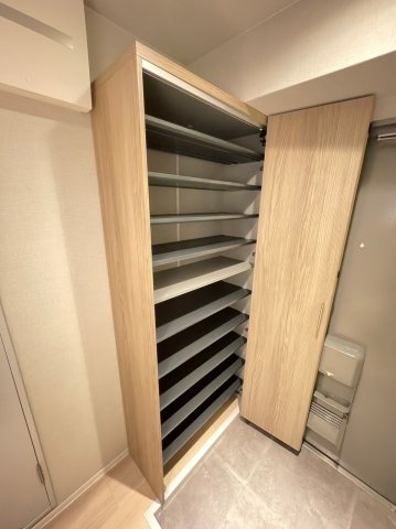 大阪市城東区中央２丁目の賃貸マンションの玄関