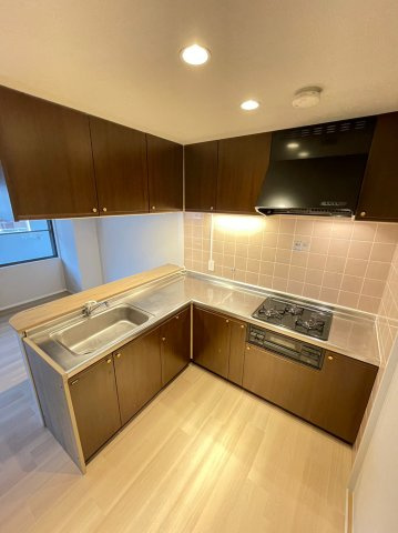 大阪市城東区中央２丁目の賃貸マンションのキッチン