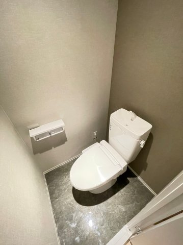 大阪市城東区中央２丁目の賃貸マンションのトイレ