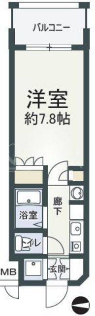 KOBAYASHI　YOKOビルの間取り