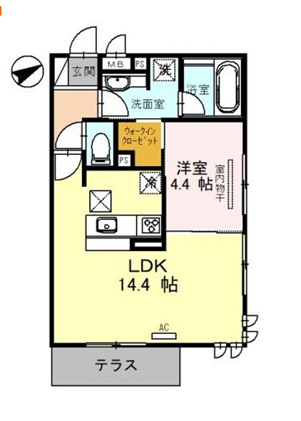 ラシュレの間取り