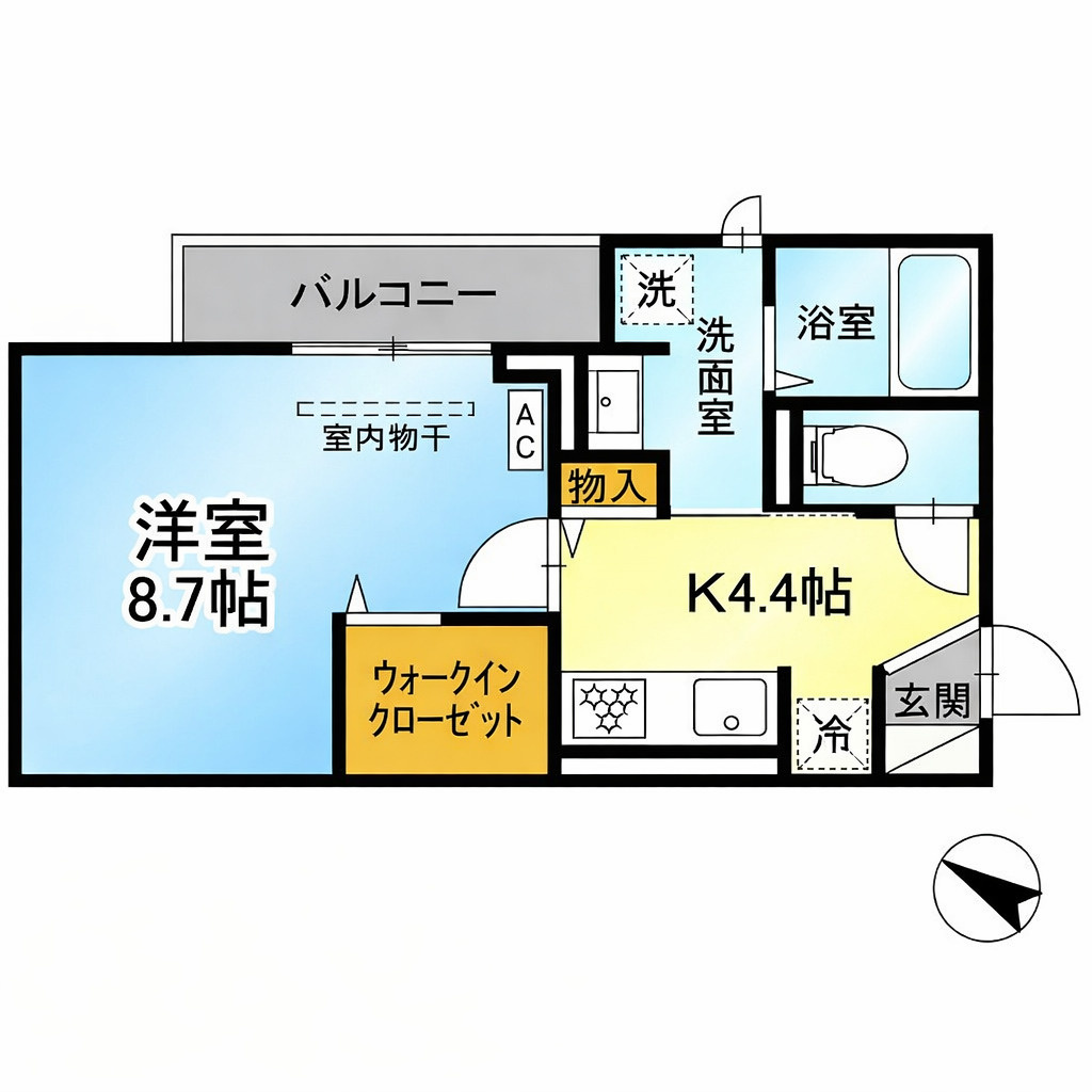 セルメイユールの間取り