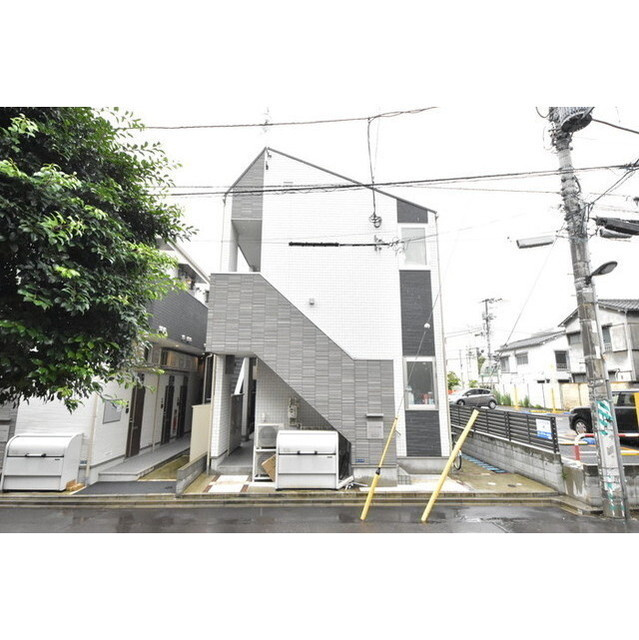 ハーモニーテラス若松町の外観|落ち着いた雰囲気の外観です