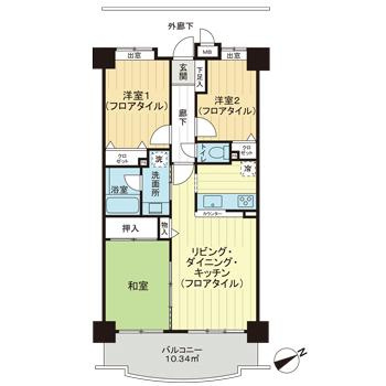 モリス朝霞台の間取り