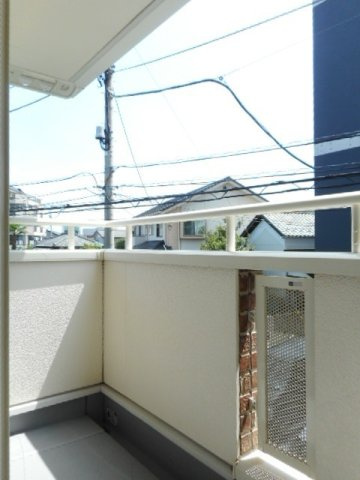 クレメント並木新町のバルコニー