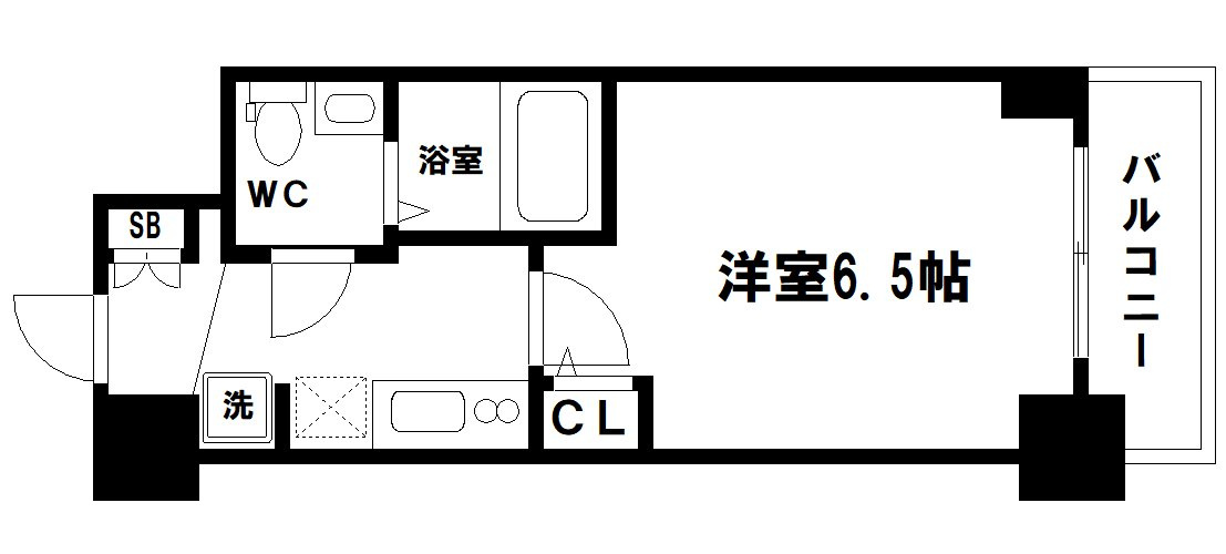 セレニテ本町リアンの間取り