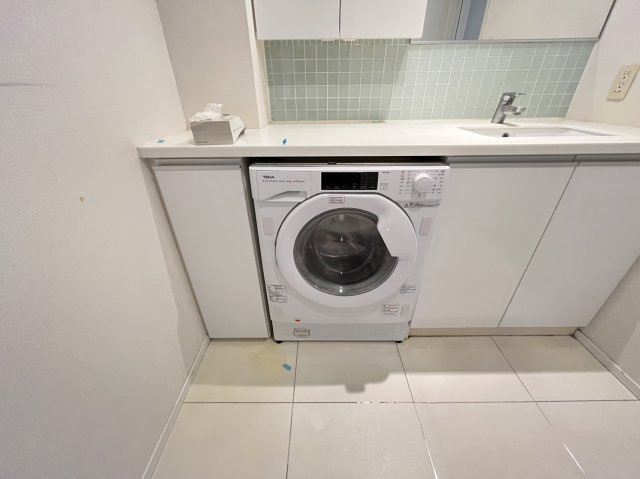 洗濯機付き