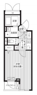 【間取り】 | ルアン川崎 | 間取りです。