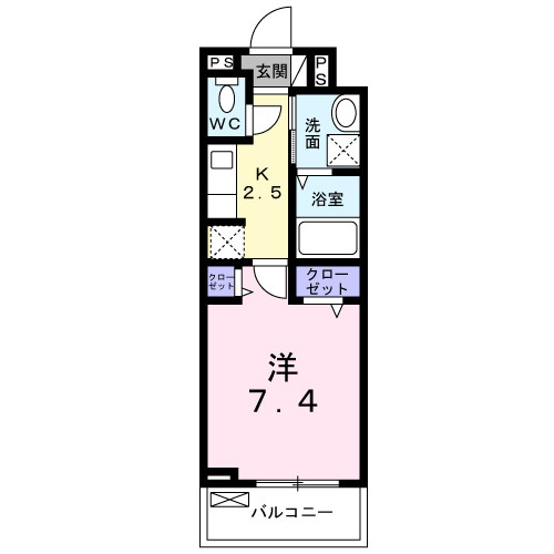 アリエッタの間取り