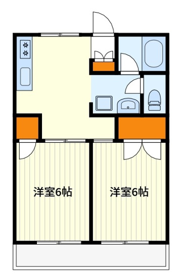 【間取り】 | ユートピアメゾン高野台