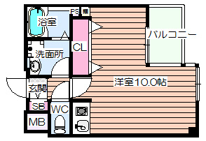 【間取り】 | キャピトル新町南公園