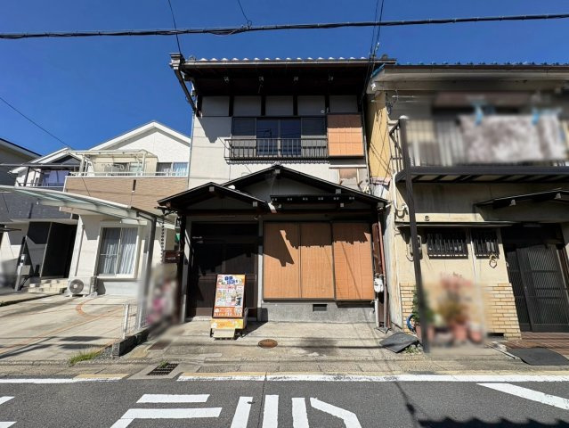 納所町　建築条件付土地　【新築参考プラン】の外観|自分らしさを叶える自由設計のおうちです♪現在お土地の上には既存の建物がございます！（R8.10撮影）