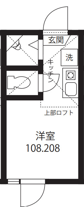 Casa Comodo【カーサ　コモド】の間取り