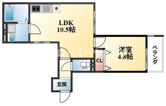 【間取り】 | ステラ豊中庄内
