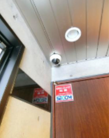 練馬区平和台２丁目の賃貸マンションのセキュリティ