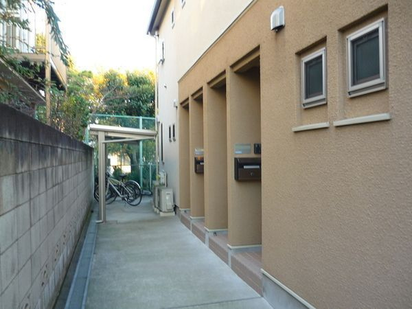 パステロ桜新町のエントランス