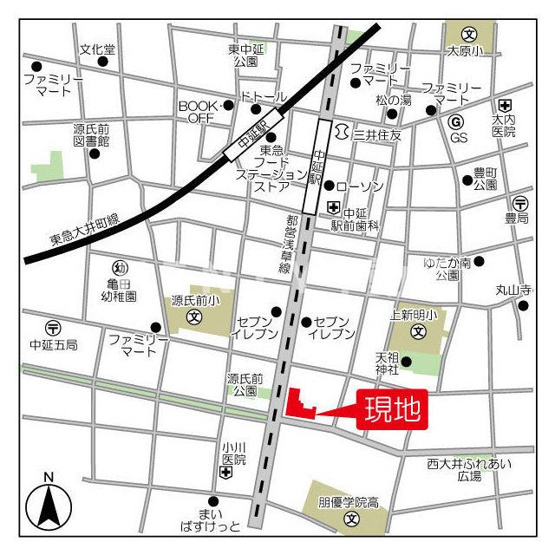 【地図】 | スタイリオ品川中延