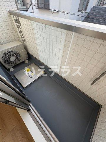 グランメール浜中町のバルコニー