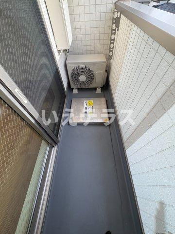 グランメール浜中町のバルコニー