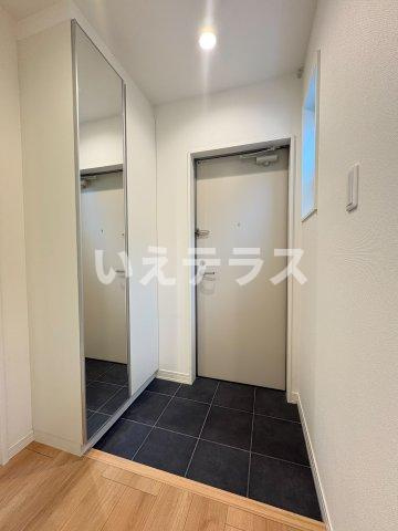 グランメール浜中町の玄関