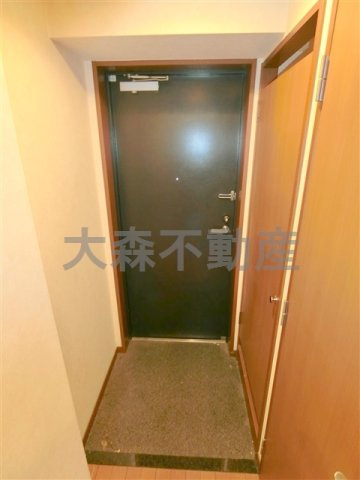 菱和パレス大森の玄関