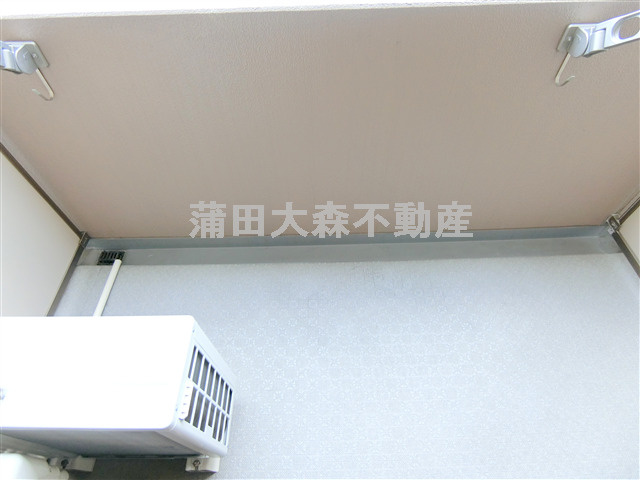 菱和パレス大森のバルコニー