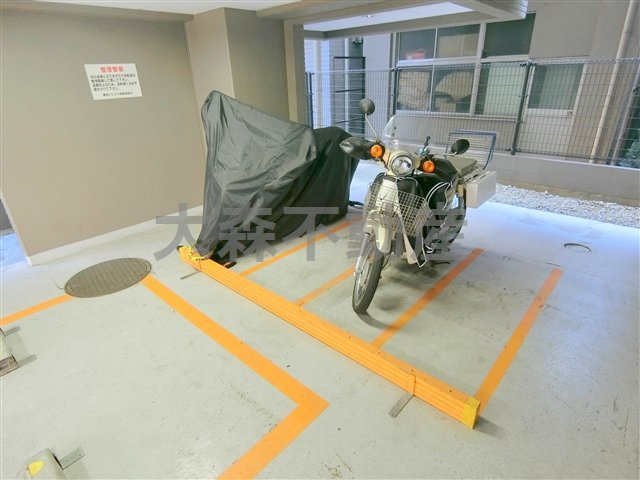 菱和パレス大森のその他共用部分|バイク置き場　空き状況等詳細はお問合せください。