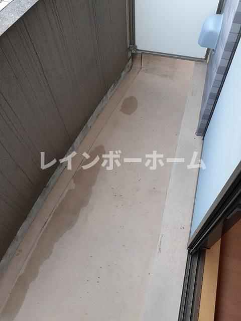東峰マンションのバルコニー