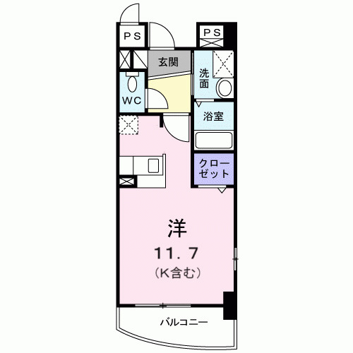 東峰マンションの間取り