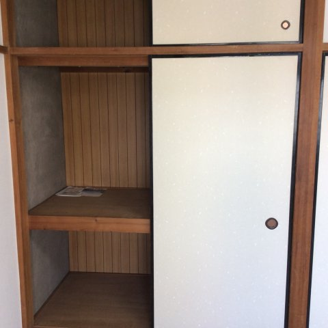 サンハイツ本間の収納|たっぷりとした収納スペースです