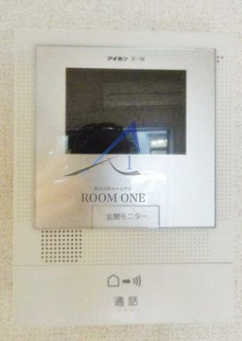 Ｓ１ビルのセキュリティ|モニター付きインターホンです。