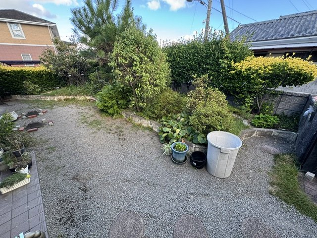 中古：若葉町64号4番地2の庭