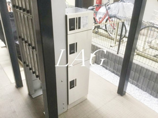 【その他共用部分】 | リブリ・白浜 | 宅配ボックスです。